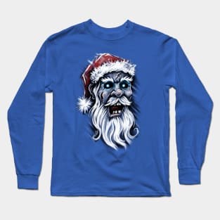 Zombie Santa Claus Long Sleeve T-Shirt